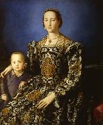 Agnolo Bronzino Eleonora of Toledo and her Son Giovanni (mk08) USA oil painting artist